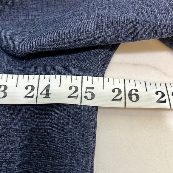 Orvis short sleeve blue shirt - Picture 5 of 8